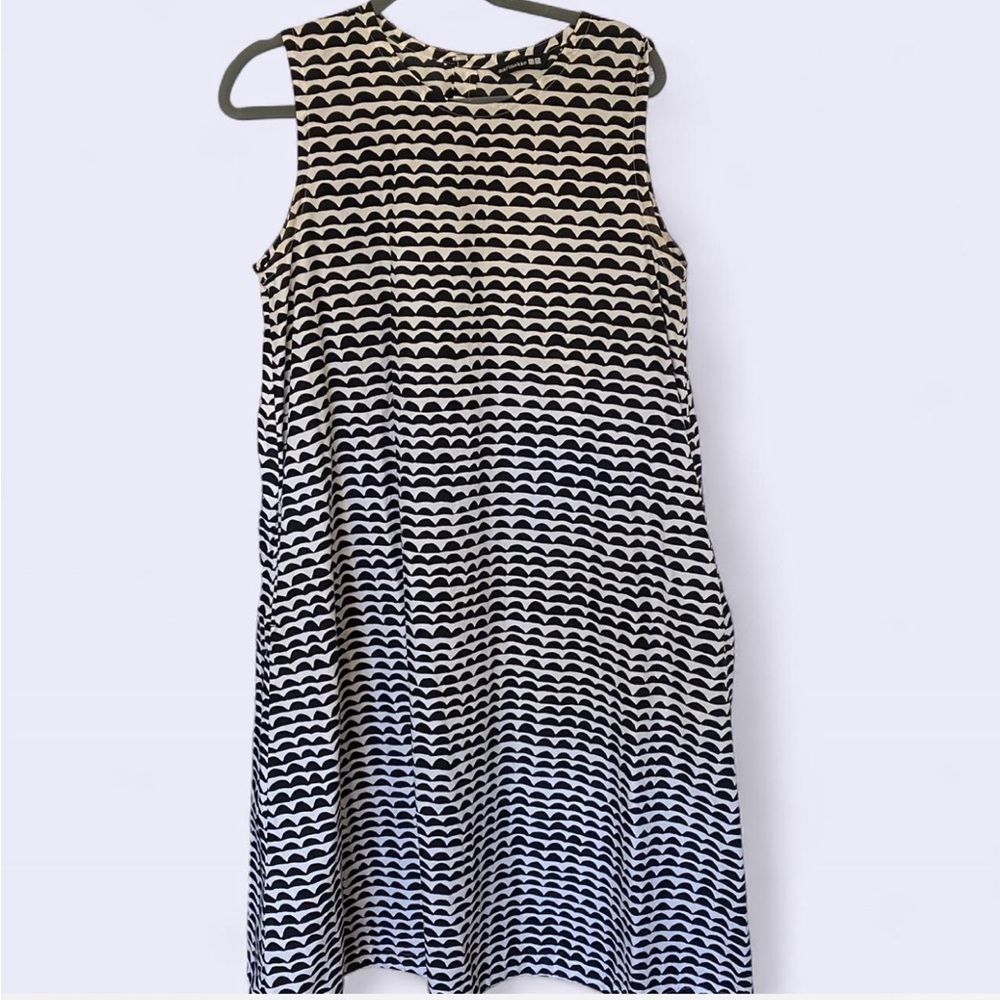Marimekko Black and White Maxi Dress